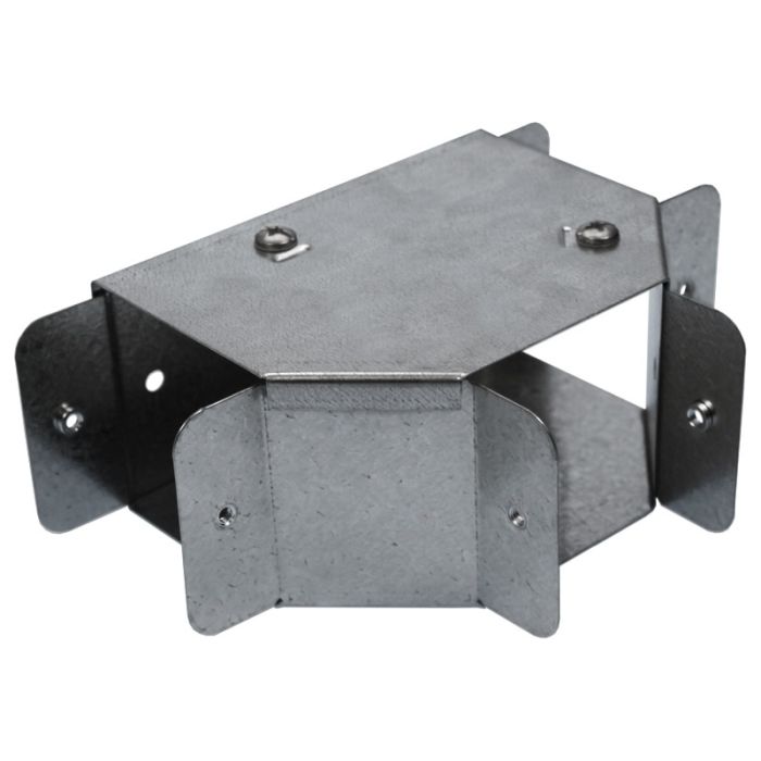 Powertel Telecom & Trade - Galvanised Trunking Top Lid Tee 150 x 150mm