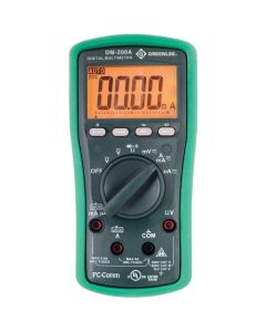 DM-200A DMM, 1000V AC/DC  