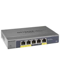 Netgear GS195PE 5 Port Gigabit PoE Desktop Switch