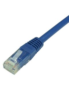 Fusion Blue Cat 5e LS0H Patch Cord 0.5m Pack of 10