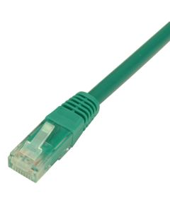 Fusion Green Cat 5e LS0H Patch Cord 2m Pack of 10