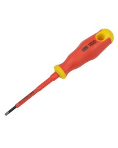 Mills MasterClass Screwdriver 1000V VDE Slotted 75 x 3mm