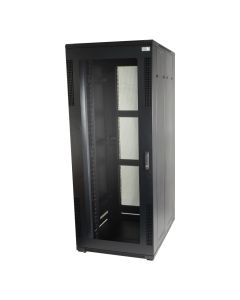 Fusion Contract Server Cab 800mm W x 1000mm D 27U Glass Door