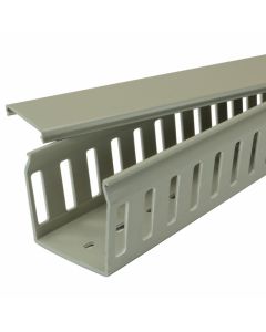 Betaduct Closed Slot Trunking Grey 50mm W x 50mm H