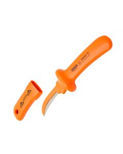 Cable Coring Knife 60mm Curved Blade 1000V Insulated 