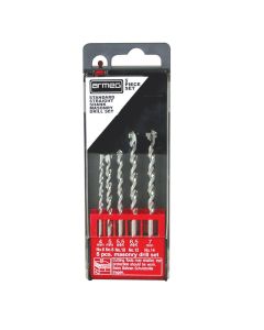 4 Piece Masonry Drill Set 4-7mm