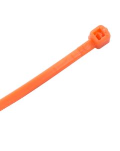 Cable Tie 200 x 2.5mm Orange Pk 100