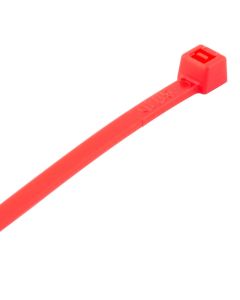 Cable Tie 200 x 2.5mm Red Pk 100