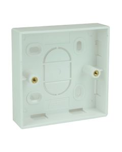 Single Gang 1 Outlet Back Box 22mm