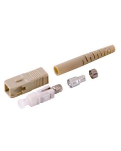 SC Multimode Simplex Connector Beige