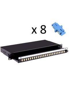 Fusion Sliding Patch Panel SC Singlemode - 8 Adaptor