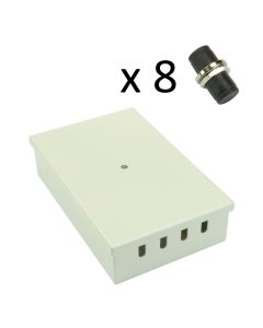 Tamperproof Fibre Wall Box FC Multimode 8 Adaptor