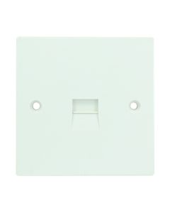 Fusion LJU 3/2A PABX Single Outlet Flush Mount