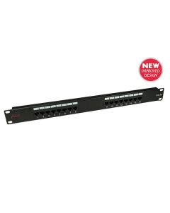 Fusion Cat 5e 16 Port Patch Panel