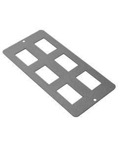 6 Way Data Plate for Contractors Floor Box