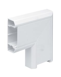 Mono Plus 20 3 Compartment Dado Trunking Flat Angle EFA20WH